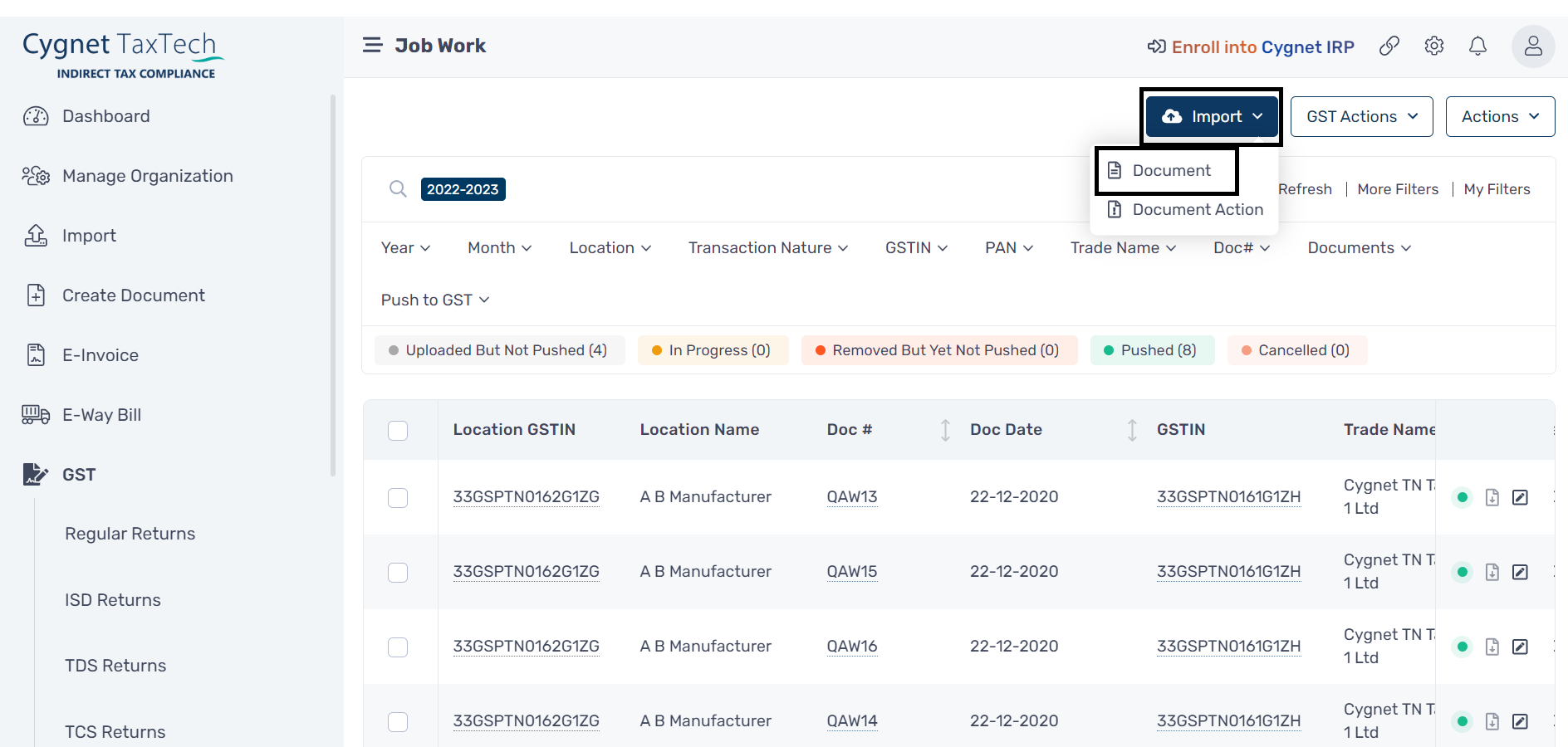 prepare-itc-04-job-work-return